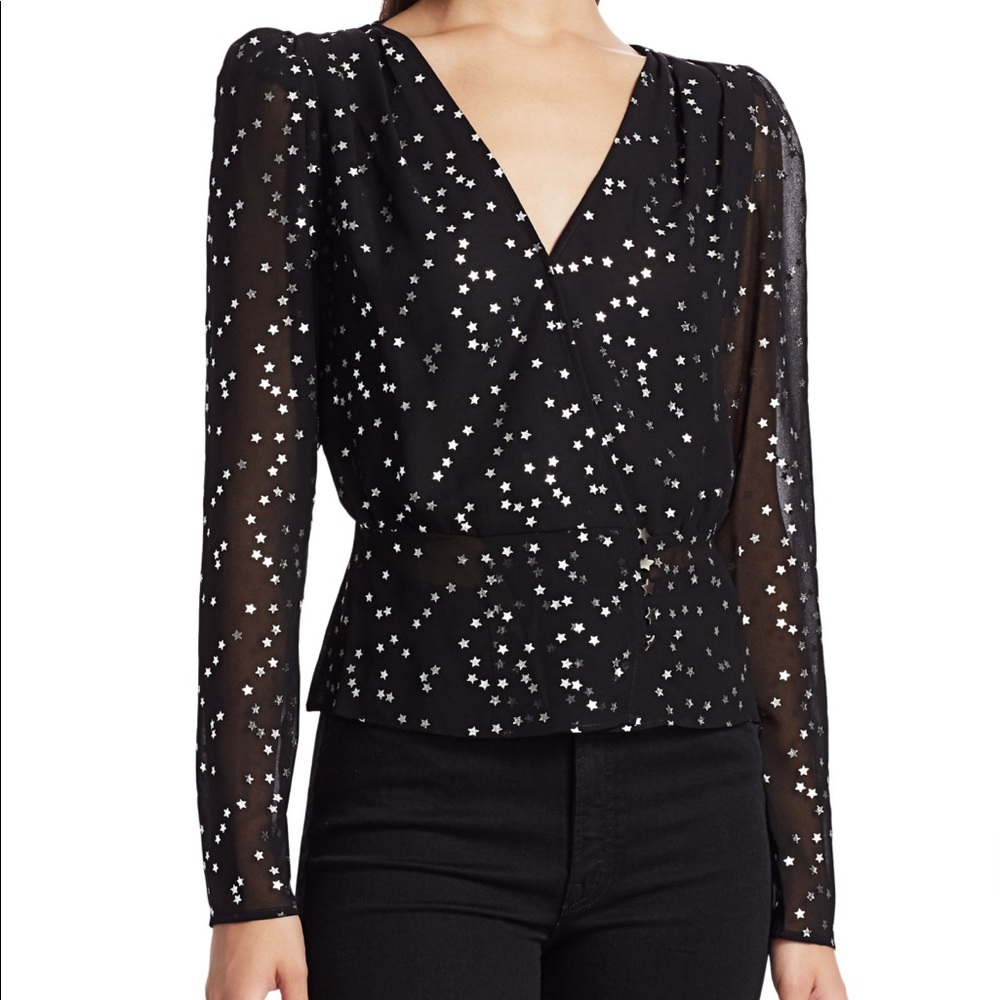 Kooples star print blouse